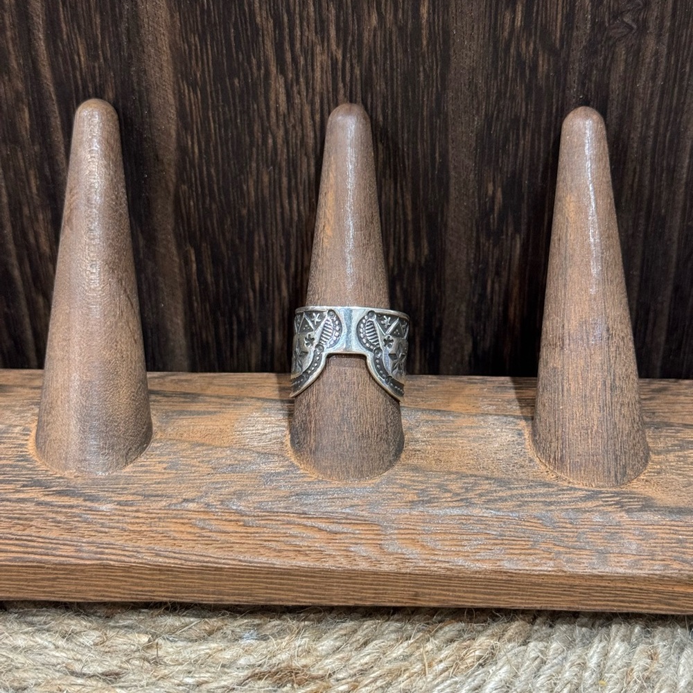 Sterling Silver Thunderbird Ring - image 4